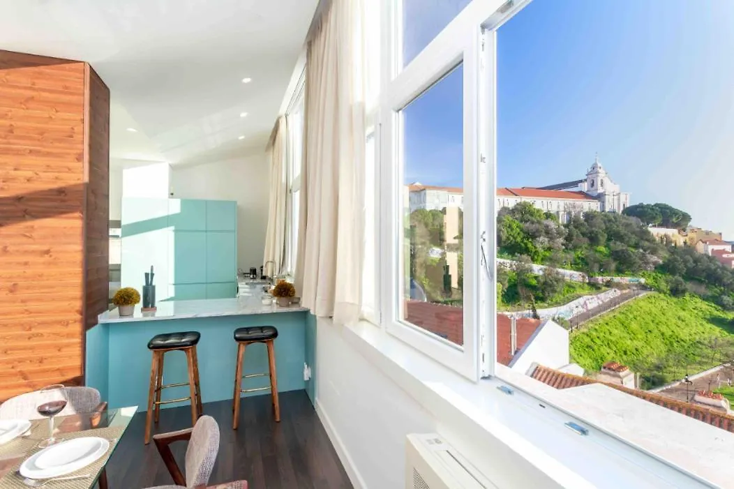 Ola Lisbon - Panoramic Luxury Graca III Apartment